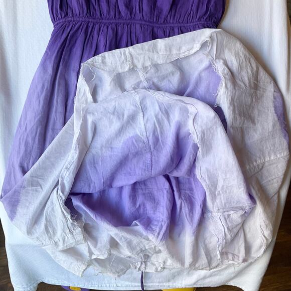 Converse Women Sleeveless Deep V-neck Lovely Knee Length Dress size M, Purple - Picture 7 of 9